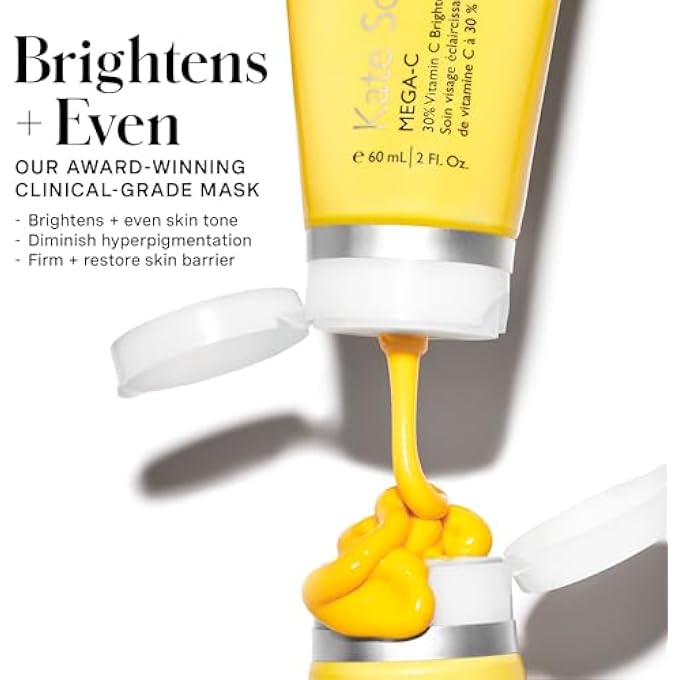Kate Somerville MEGA-C 30% VITAMIN C BRIGHTENING FACIAL - POWERHOUSE CLINIC-GRADE BRIGHTENING MASK, 2 FL OZ - Image 3